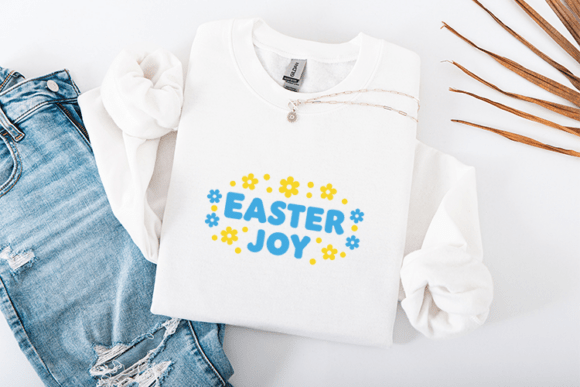 Easter Joy - Cute Daisy Floral Easter