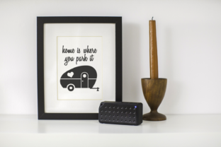 Home is Where You Park It Retro Camper