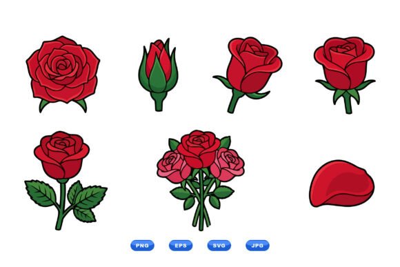Red Rose Clipart Collection Review