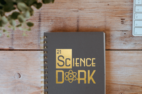 Science Dork: A Retro Embroidery Design